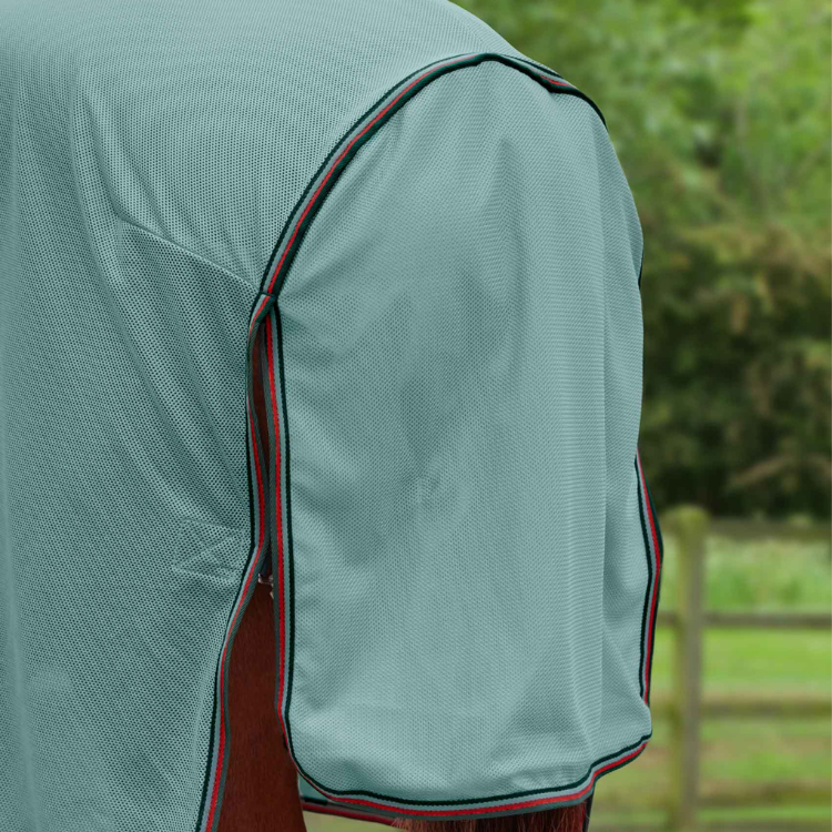 Couverture Anti-Mouches Premier Equine Bug Buster Vert menthe