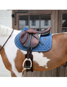 Tapis De Selle Kentucky Melange Jumping Marine 2
