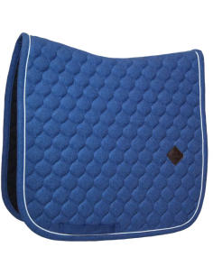 Tapis De Selle Kentucky Melange Dressage Marine