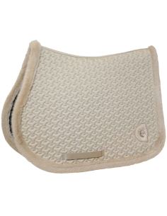 Tapis De Selle Kentucky Fake Fur Jumping Noir 2