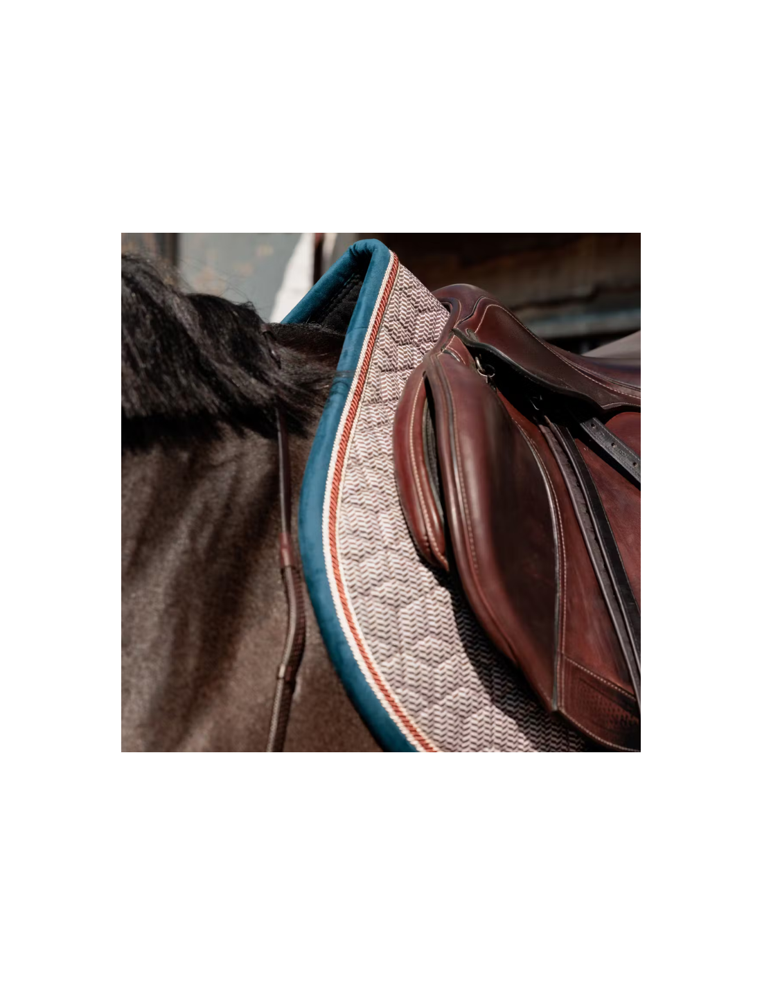 Tapis d'équitation Wool Kentucky - équipement cheval