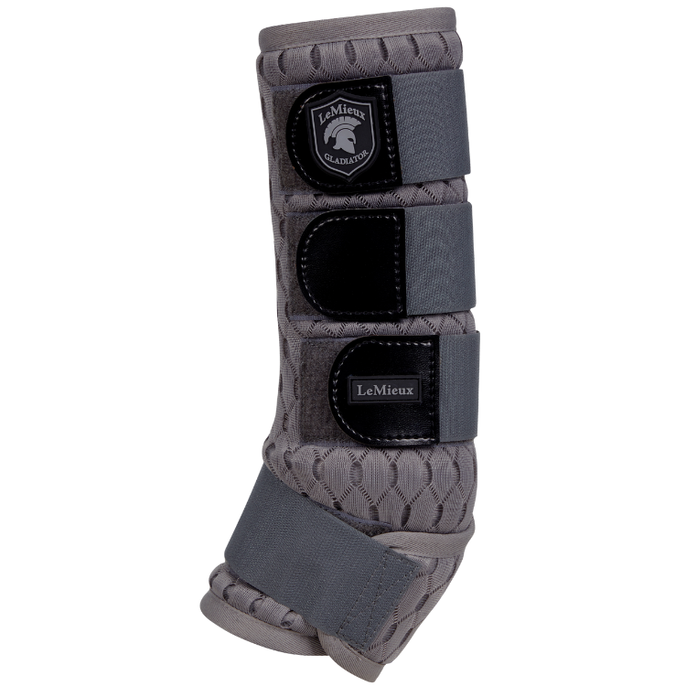 Guêtres Anti-Mouches LeMieux Gladiator Mesh Gris