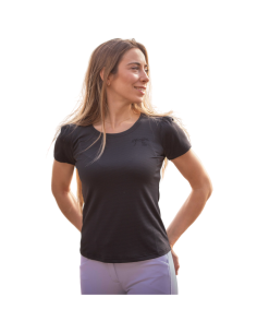 T-Shirt Pénélope Techty Honey Anthracite