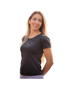 T-Shirt Pénélope Techty Honey Anthracite 2