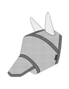 Masque Anti-Mouches Equithème Protec NOIR 2