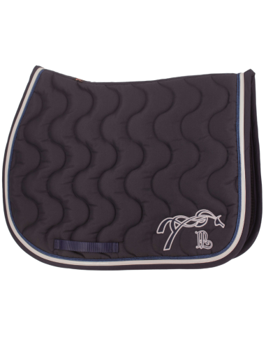 Tapis De Selle Penelope Classique Noir/caramel