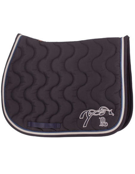 Tapis De Selle Pénélope Classique Marine/bleu/blanc/marine