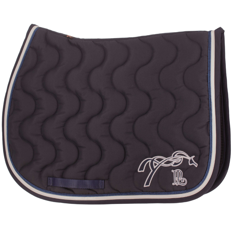 Tapis De Selle Pénélope Classique Marine/bleu/blanc/marine