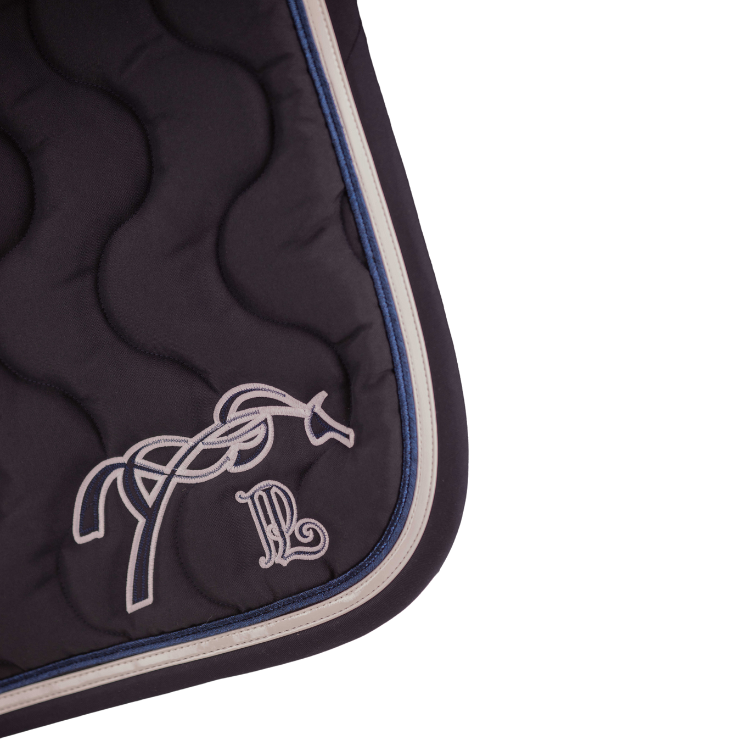 Tapis De Selle Pénélope Classique Marine/bleu/blanc/marine