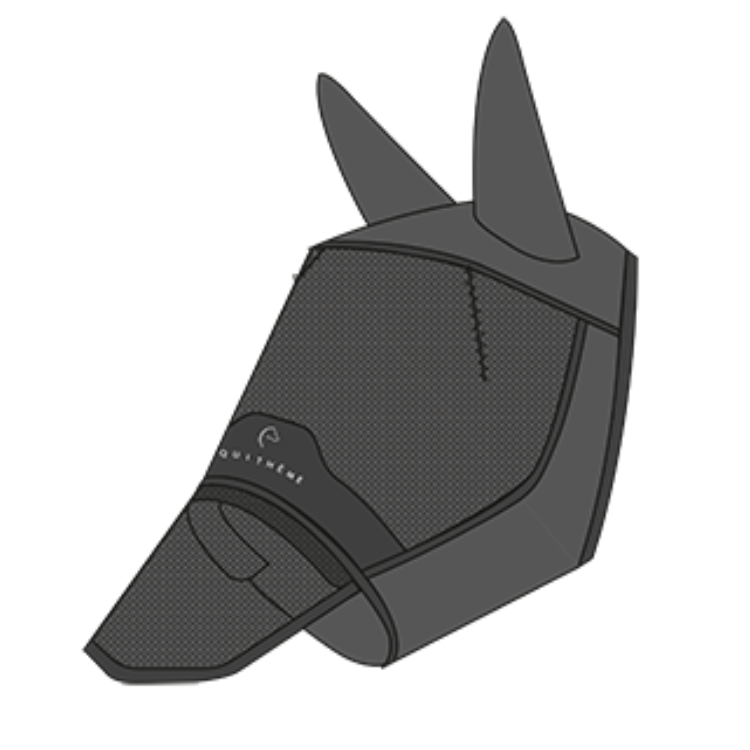 Masque Anti-Mouches Equithème Mesh + Nez