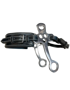 Jump'In Leather Rectangular Nose Small Flat Cheek Pony...