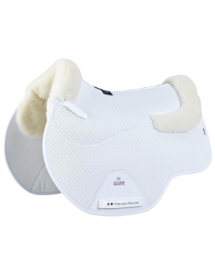 Saddle Pad Premier Equine Close Contact Airtechnology Shockproof Wool Jumping Black 2