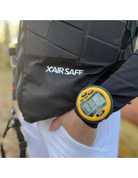 Gilet Airbag Freejump X'Air Safe Enfant Noir