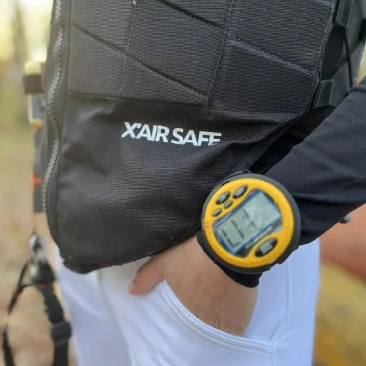 Gilet Airbag Freejump X'Air Safe Enfant Noir