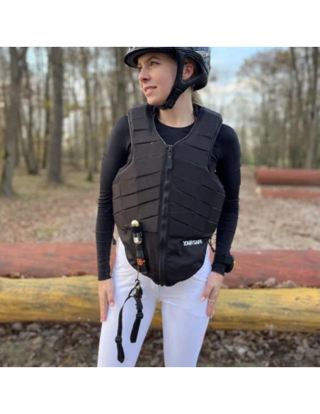 Gilet Airbag Freejump X'Air Safe Enfant Noir