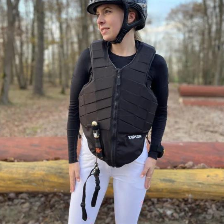 Gilet Airbag Freejump X'Air Safe Enfant Noir