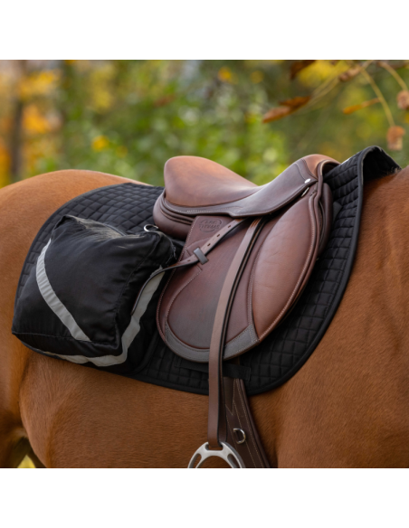 Tapis de Selle Norton Long De Randonnée Noir