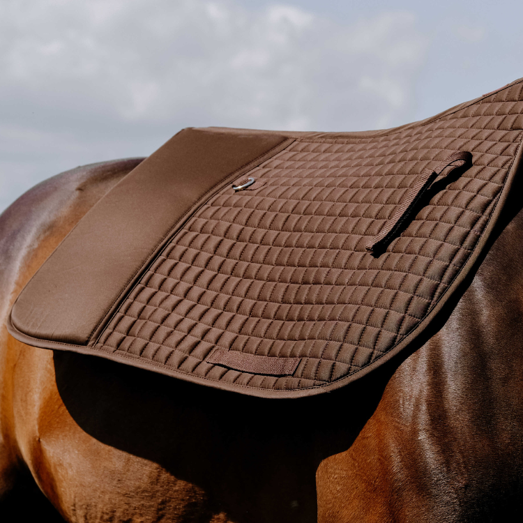 Tapis De Selle Randol's Confort Long De Randonnée Brun