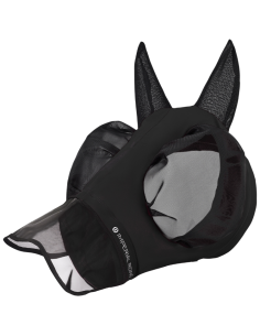 Masque Anti-Mouches Imperial Riding Avec Nez Trail Ride Noir