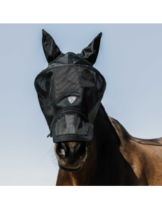 Pro Series Anti-UV Fly Mask Black 2