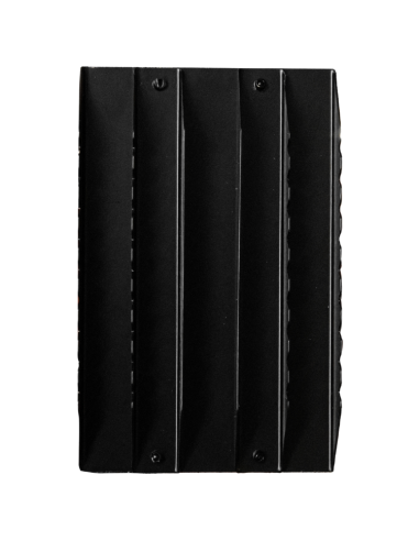 Étrille Grooming Deluxe En Acier Noir