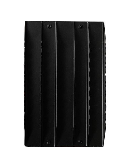 Étrille Grooming Deluxe En Acier Noir