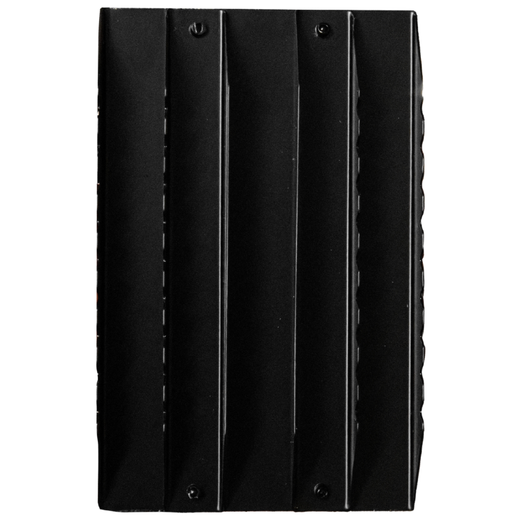 Étrille Grooming Deluxe En Acier Noir