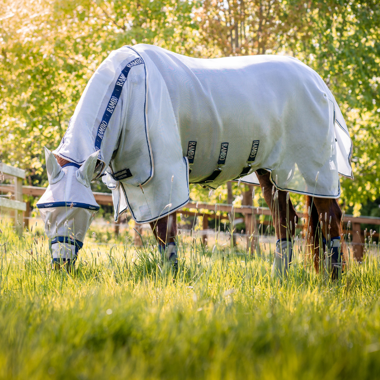 Couverture anti-mouches Horseware Rambo protector