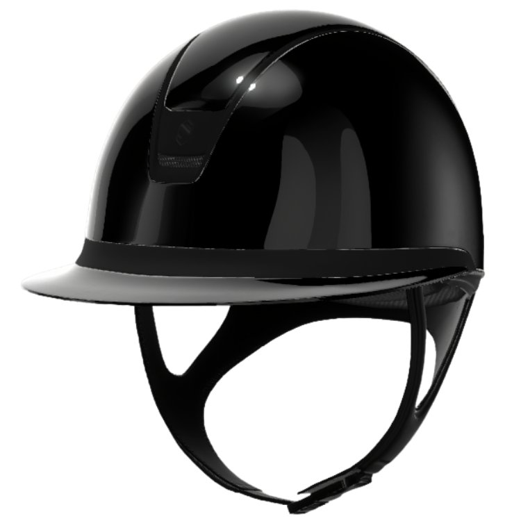 Casque Samshield 2.0 Miss Shield Glossy Modèle 56 Noir