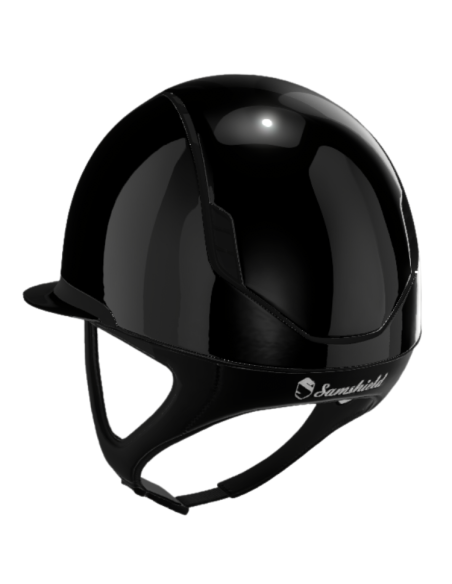 Casque Samshield 2.0 Miss Shield Glossy Modèle 56 Noir
