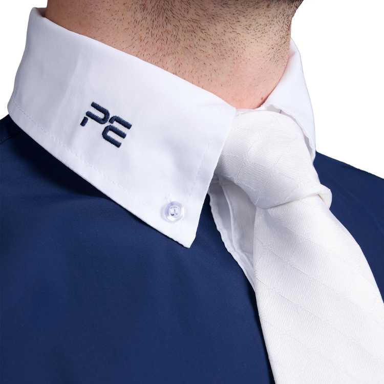 Chemise De Concours Premier Equine Andate Marine
