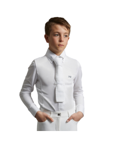 Premier Equine Mini Giulio White Show Shirt