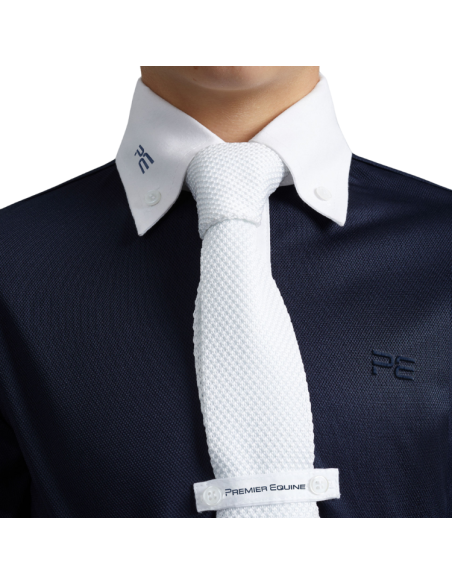 Chemise De Concours Premier Equine Mini Giulio Marine