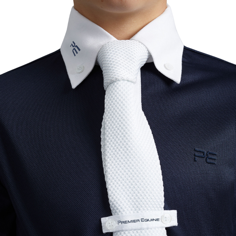Chemise De Concours Premier Equine Mini Giulio Marine