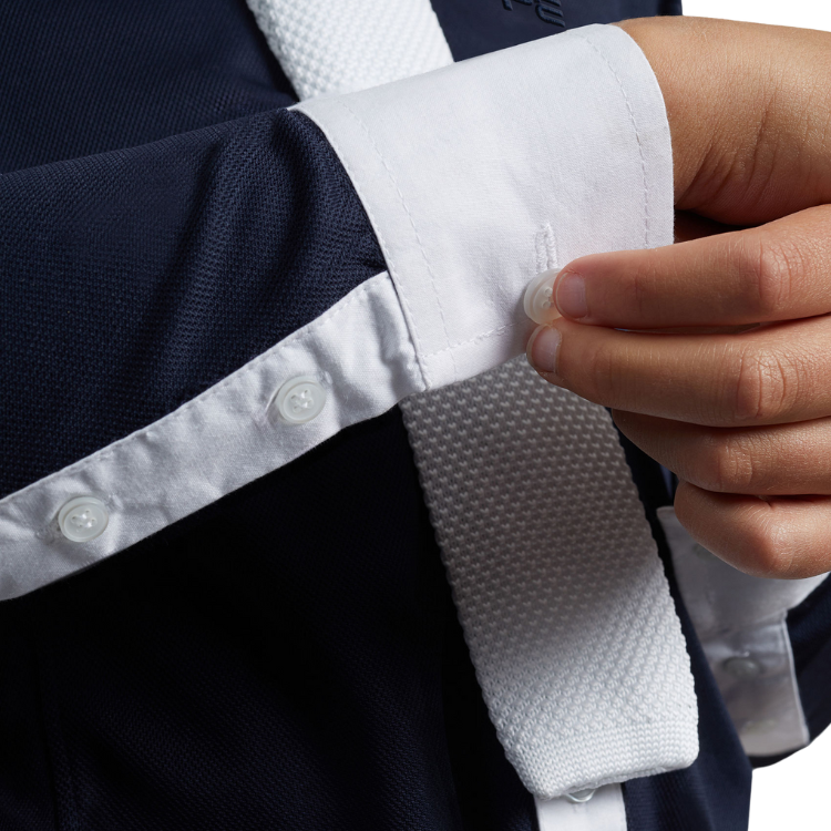 Chemise De Concours Premier Equine Mini Giulio Marine