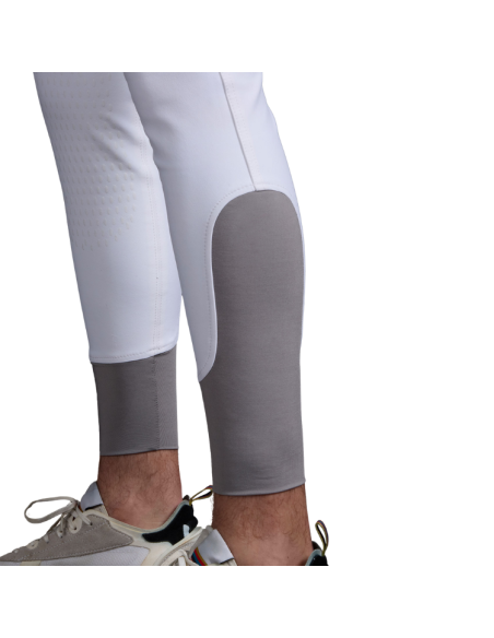 Pantalon Premier Equine Grip Genoux Barusso Marine Blanc