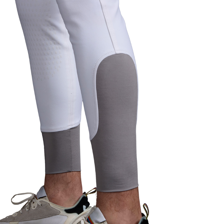 Pantalon Premier Equine Grip Genoux Barusso Marine Blanc