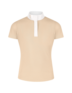 Polo De Concours Kentucky Manches Courtes Tokyo Beige