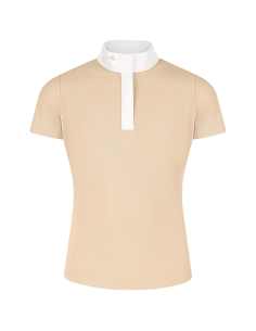 Polo De Concours Kentucky Manches Courtes Tokyo Beige 2