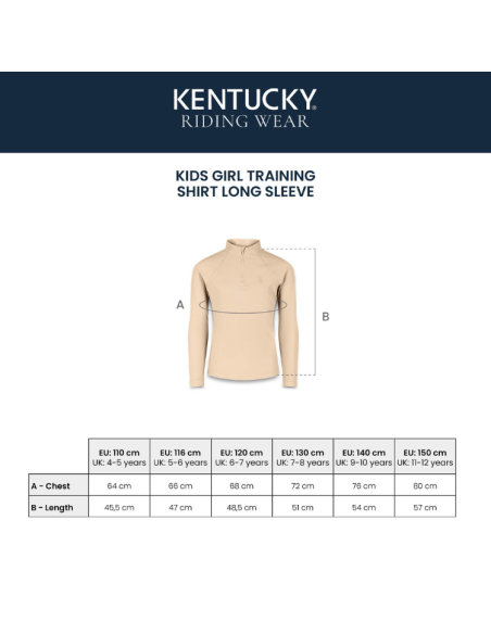 Polo Kentucky Madrid Girl Guide des tailles