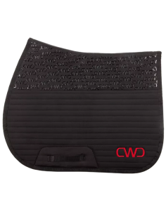 Tapis De Selle CWD Jumping Noir