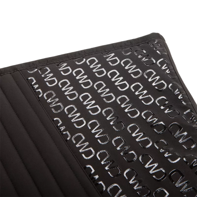 Tapis De Selle CWD Jumping Noir