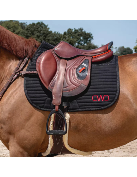 Tapis De Selle CWD Jumping Noir