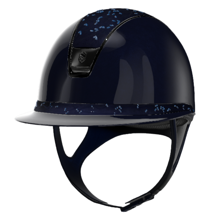 Casque Samshield 2.0 Miss Shield Glossy Modèle 57 MARINE