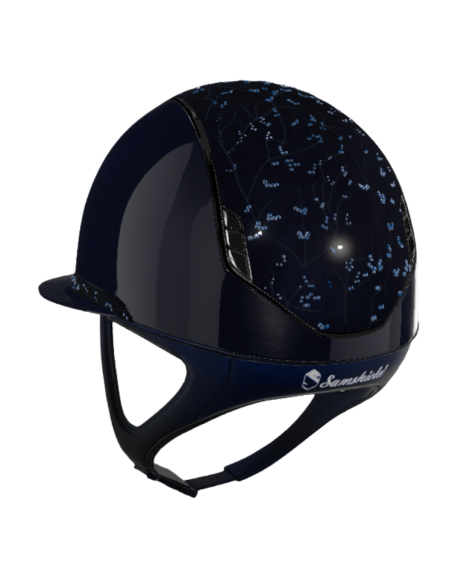 Casque Samshield 2.0 Miss Shield Glossy Modèle 57 MARINE