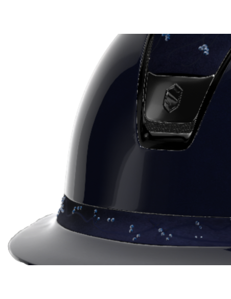 Casque Samshield 2.0 Miss Shield Glossy Modèle 57 MARINE