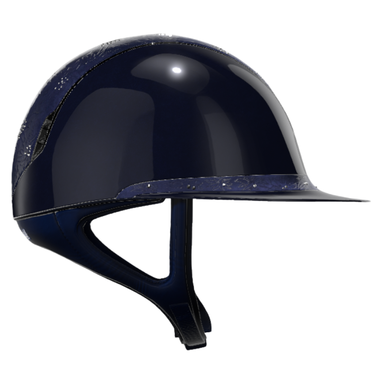 Casque Samshield 2.0 Miss Shield Glossy Modèle 58 MARINE