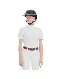 Chemise Horse Pilot Manches Courtes Monica Blanc