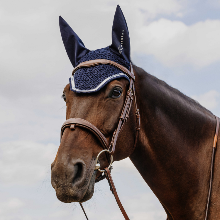 Bonnet Equithème Je T'aime Mirror Marine