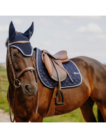 Bonnet Equithème Je T'aime Mirror Marine